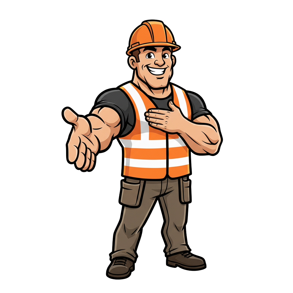 Budowlaniec - otwarty gest